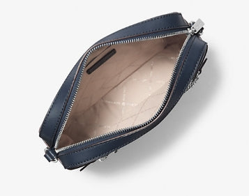 Bolsa- Michael Kors Bandolera Jet Set en Lona con Logo Degradado Logrado Original