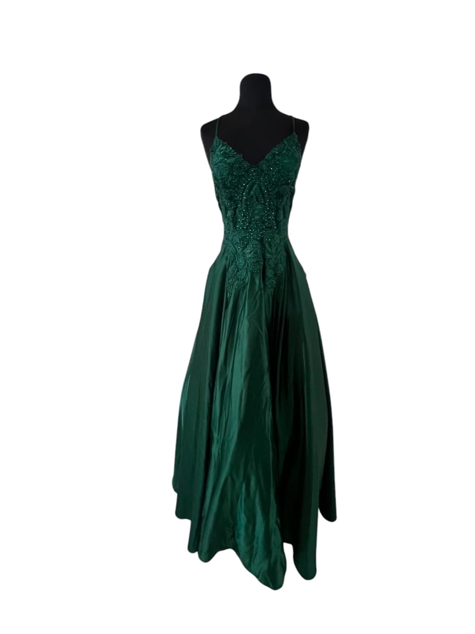 Vestido Verde Talla 9