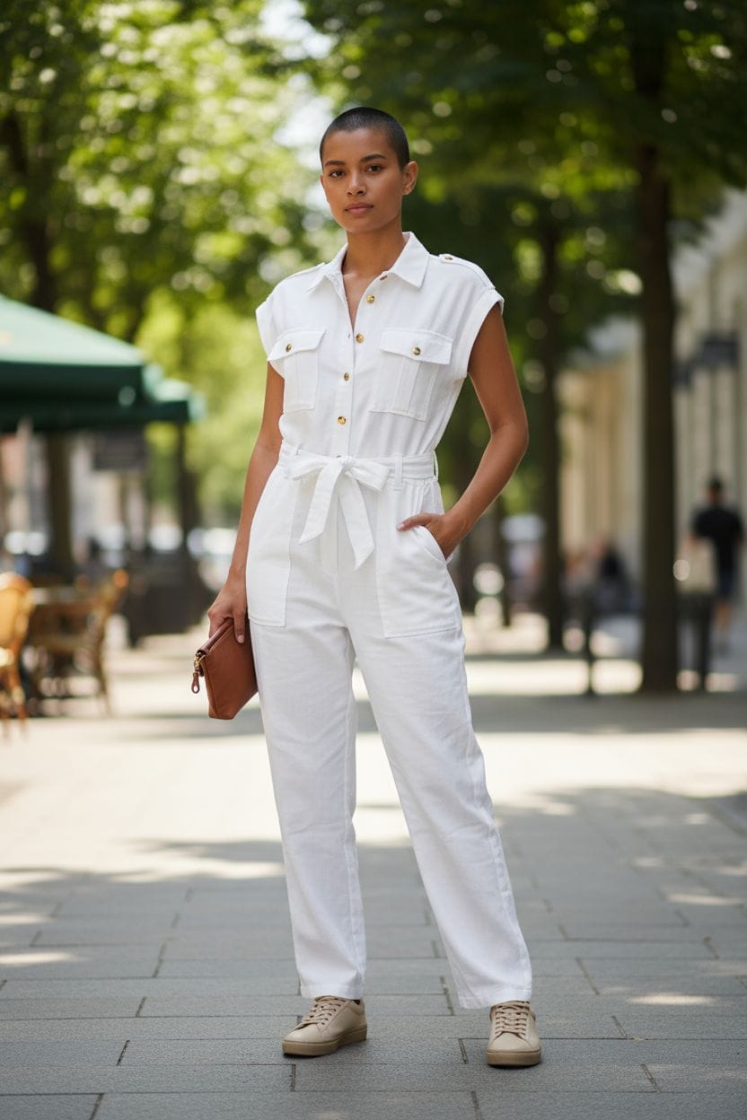 Jumpsuit  BlancoTalla XL